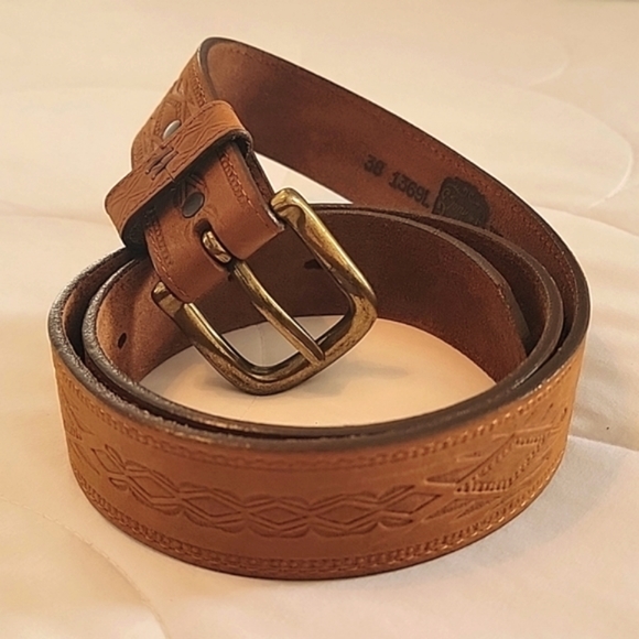Tony Lama Other - Tony Lama Men's Leather Belt Brown